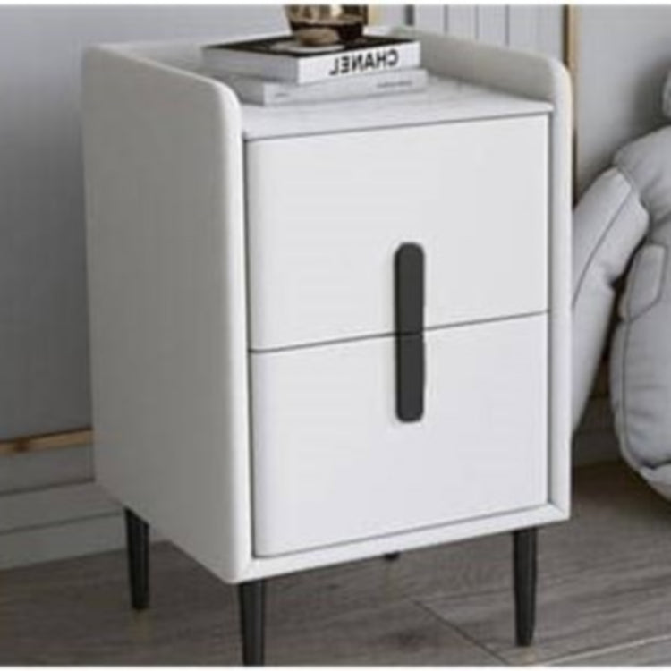 ナイトテーブル ピンク ホワイト ブラック ブラウン イエロー ベージュ ブルー グリーン ライトグレー ダークグレー PUレザー スチール 無垢材フレーム セラミック yk-07-nighttable