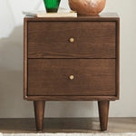 ナイトテーブル ナチュラル ブラウン オーク材 ysys-b3029-nighttable