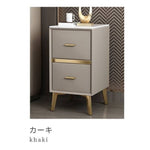 ナイトテーブル カーキ ホワイト オレンジ ベージュ グレー ブルー カーキ＋ホワイト オレンジ＋ホワイト ブルーグレー＋ホワイト グレー＋ホワイト セラミック 合成皮革 天然木 スチール yk-01-nightable