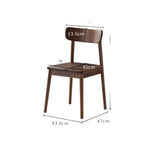 チェア ブラウン ブラックウォールナット材 ysys-b5127-chair