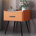 ナイトテーブル ホワイト ベージュ ライトグレー ダークグレー カーキ ブラウン グレー オレンジ セラミック 天然木 yk-09-nighttable