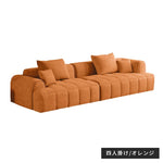 ソファー グリーン ベージュ グレー イエロー オレンジ ベージュ＋グリーン ベージュ＋ベージュ ベージュ＋グレー ベージュ＋イエロー ベルベット パイン材 dlo-045-sofa