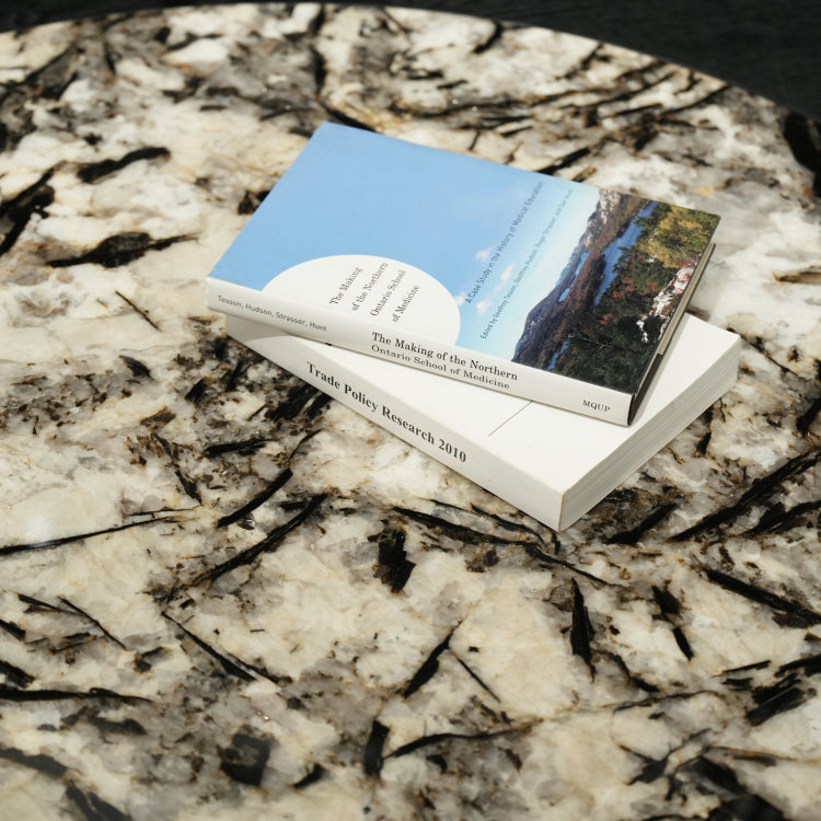 デザイナーズ 大理石ローテーブル ブラックウッド×ホワイトストーン 高級モダンセンターテーブル110cm jrjj-8576