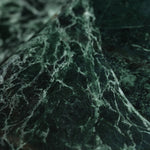 デザイナーズ 大理石ローテーブル 高級グリーンストーン モダンラグジュアリー センターテーブル80cm jrjj-8506