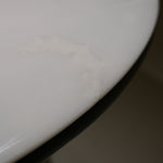 ラグジュアリー 天然大理石ダイニングテーブル シンフェンディホワイト天板 円形ホワイトマーブル 高級モダンインテリア150cm jrjj-6668