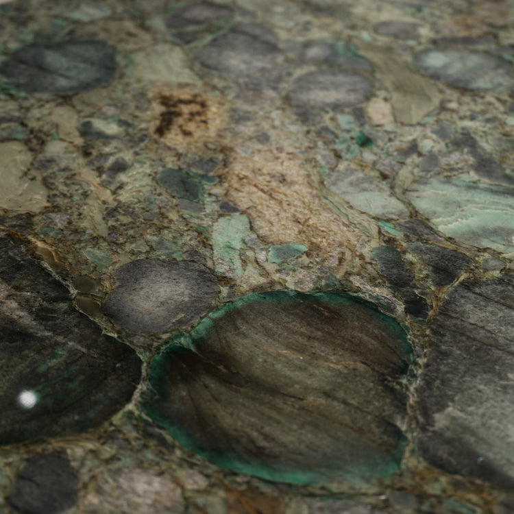 ラグジュアリー 天然大理石ダイニングテーブル エメラルドグリーン調天板 高級モダンインテリア デザイナーズダイニング200cm×100cm jrjj-6389