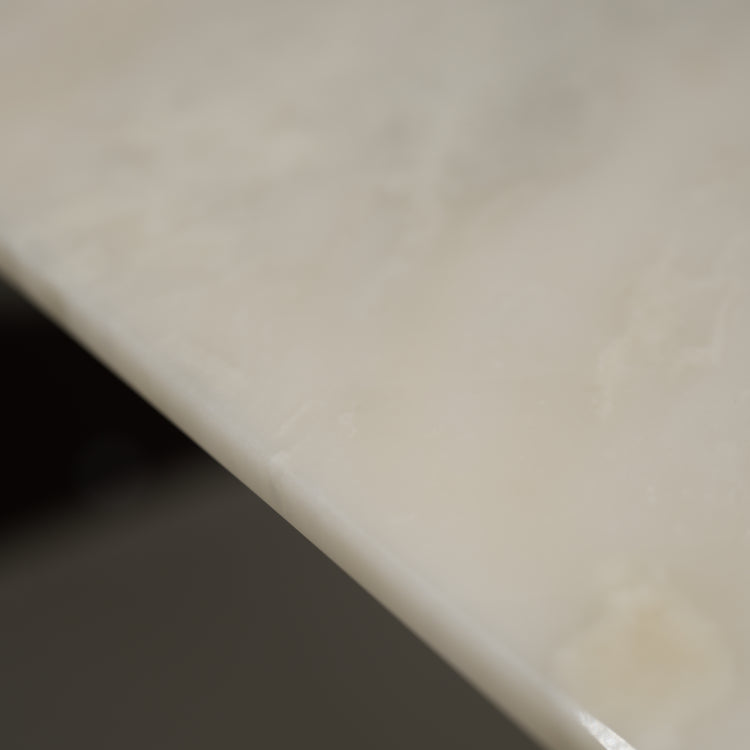 ラグジュアリー 天然大理石テーブル ダイニングテーブル ホワイトアイス調天板 高級モダンインテリア デザイナーズダイニング180cm×90cm jrjj-A53