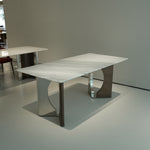 ラグジュアリー 天然大理石テーブル ダイニングテーブルデザイナーズダイニング 高級エレガントモダンインテリア180cm×90cm jrjj-6771