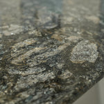 ラグジュアリー 天然大理石テーブル ダイニングテーブル プラチナグレー調 高級メタリックモダン ダイニング デザイナーズ家具180cm×90cm jrjj-6770