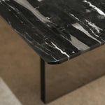 ラグジュアリー 天然大理石ダイニングテーブル フェンディホワイト調天板 高級モダンインテリア ダイニングデザイン180cm 250cm jrjj-6801