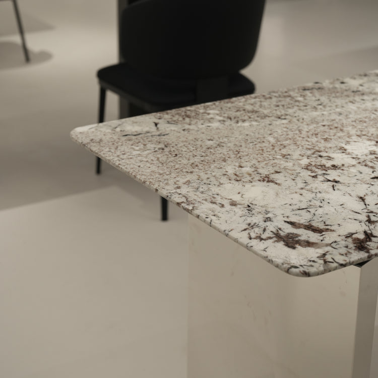 ラグジュアリー 天然大理石テーブル 黒×ゴールド調 ダイニングテーブル 高級モノトーンモダン デザイナーズダイニング180cm 160cm jrjj-6145