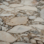 デザイナーズ 大理石ダイニングテーブル ナチュラルホワイト×ゴールド 天然石天板 高級ラグジュアリーモダン jrjj-6738