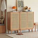 キャビネット ナチュラル ブラウン オーク材 キリ材 ysys-f8091-storage