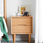 ナイトテーブル ナチュラル ケヤキ材 キリ材 ysys-g4023-nighttable