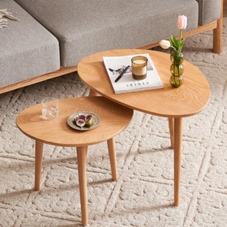 センターテーブル ナチュラル ブラウン オーク材 ysys-a1184-table