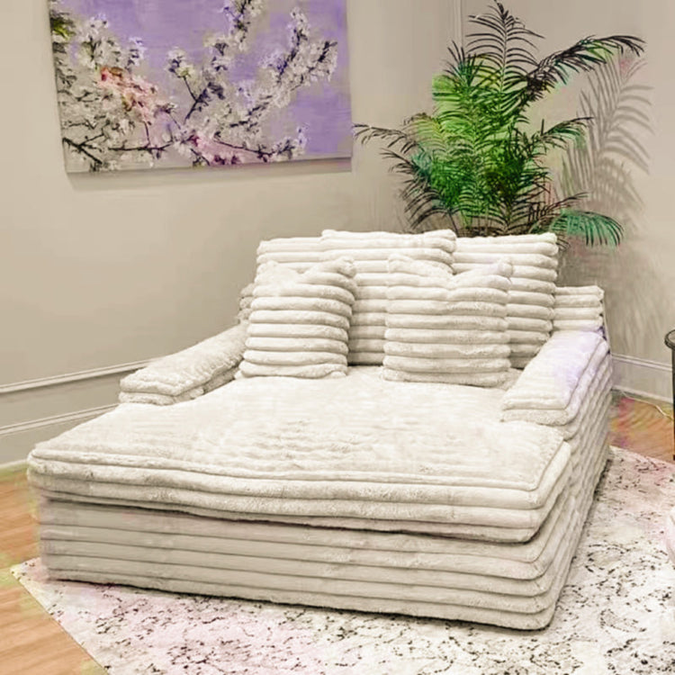 真空圧縮 ソファベッド 布製 深座面 ストレートソファ＋シェーズロング カバー洗濯可 リビング用 jj-1229-13