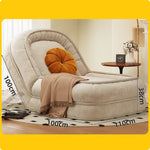 ごろ寝ソファ 折りたたみ式 1人掛け 畳風 リクライニング対応 寝転べるソファチェア／簡易ベッド fwtd-1229-12