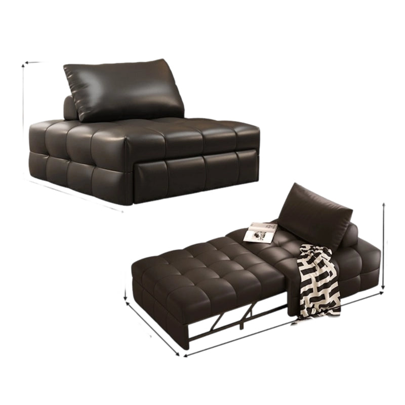 パフ風 折りたたみソファベッド 1人掛け リビング用 のびる伸縮タイプ くつろぎ系 コンパクトソファ fms-1844-01