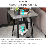 センターテーブル ホワイト グレー セラミック スチール cr-001-bj-table