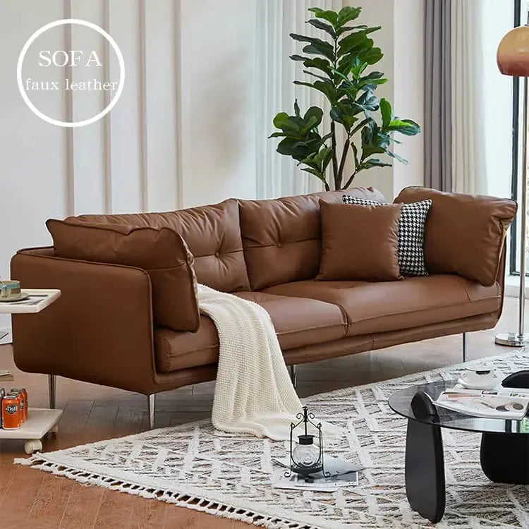 ソファー ブラウン オレンジ ベージュ グリーン グレー グレー＋オレンジ ブラウン＋ベージュ オレンジ＋グレー 天然木 合成皮革 シリコンフィル スチール dlo-015