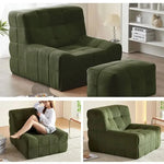 ソファー グリーン グレー ベージュ カーキ コーデュロイ 天然木 Sバネ dlo-016-sofa