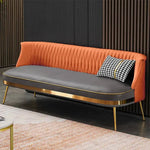 ソファー ベージュ＋ミントグリーン ベージュ＋オレンジ ベージュ＋グレー ベージュ＋イエロー オレンジ＋ミントグリーン オレンジ＋ベージュ オレンジ＋グレー イエロー＋グレー 合成皮革 スチール シリコンフィル 天然木 dlo-034