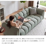 ソファー グリーン グレー ブラウン イエロー ブルー ベージュ ブラック ベルベット パイン材 Sバネ 樹脂 dlo-048-sofa