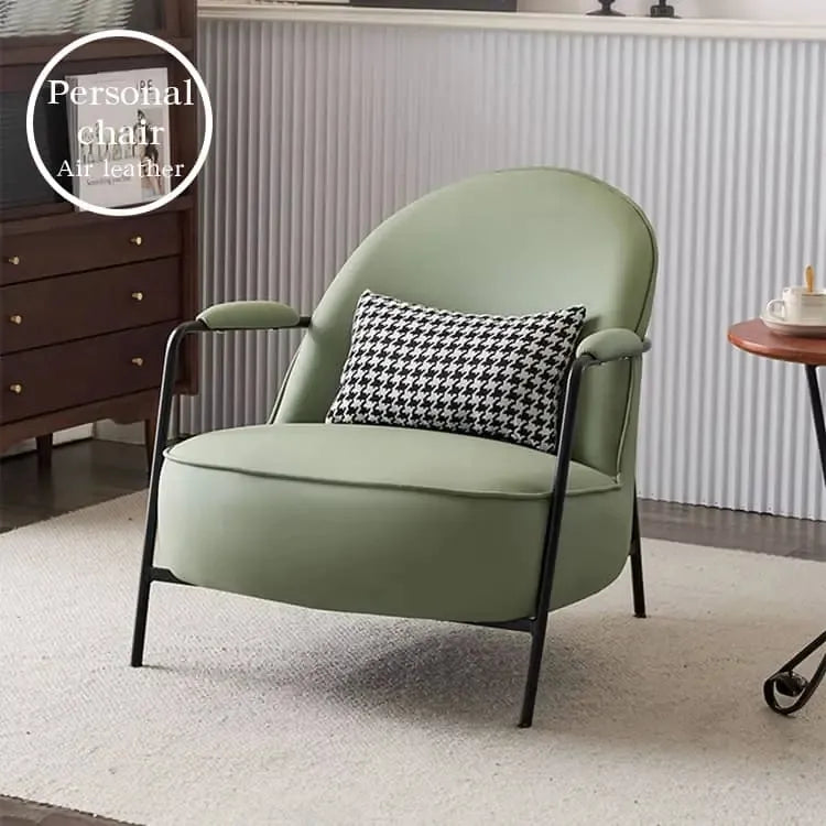 ソファー グリーン オレンジ ベージュ グレー ブラウン エアレザー スチール シリコンフィル 天然木 dlo-052