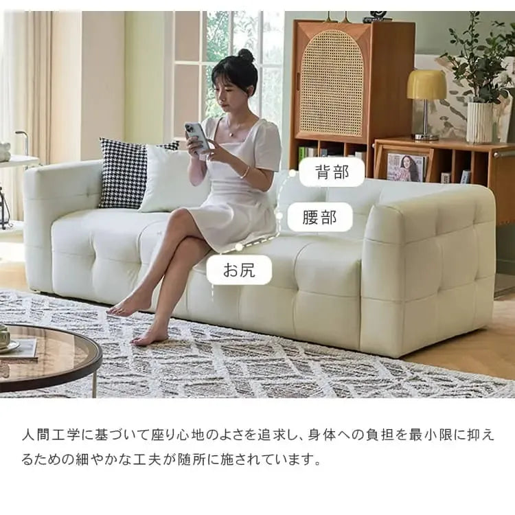 ソファー ブラック ベージュ オレンジ ミントグリーン ブラウン グレー 天然木 合成皮革 dlo-056