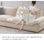 ソファー ベージュ ライトグレー オレンジ ダークグレー グリーン 天然木 ファブリック シリコンフィル dlo-061