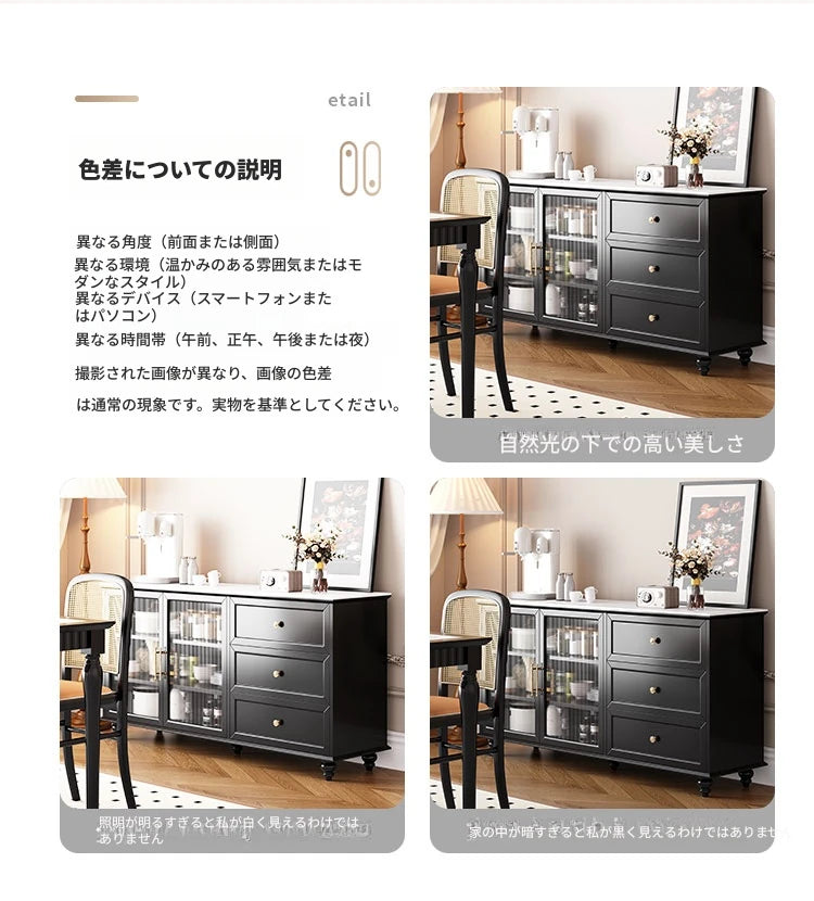 モダンな多層板キャビネット｜ガラス扉とセラミック天板付き｜収納力抜群のデザイン家具 fcr-4826