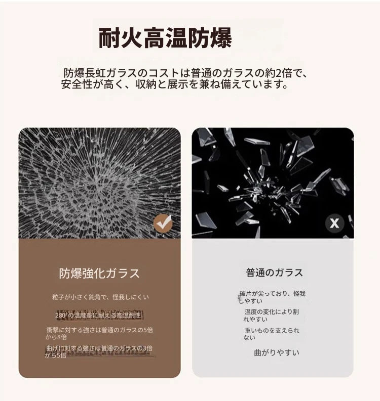 洗練されたデザインのキャビネット – 高品質多層板とガラス製、エレガントな収納家具でリビング空間を華やかに演出。 fcr-4833