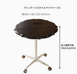 おしゃれなセンターテーブル｜多層板とアルミニウム合金製｜移動も簡単なキャスター付きデザイン fcr-4836