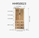 スギ材のナチュラルキャビネット—おしゃれな収納スタイルを実現 hczym-2316