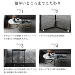 テーブル グレー＋ブラック グレー＋ゴールド ホワイト＋ブラック ホワイト＋ゴールド セラミック スチール fdn-001-cj-table