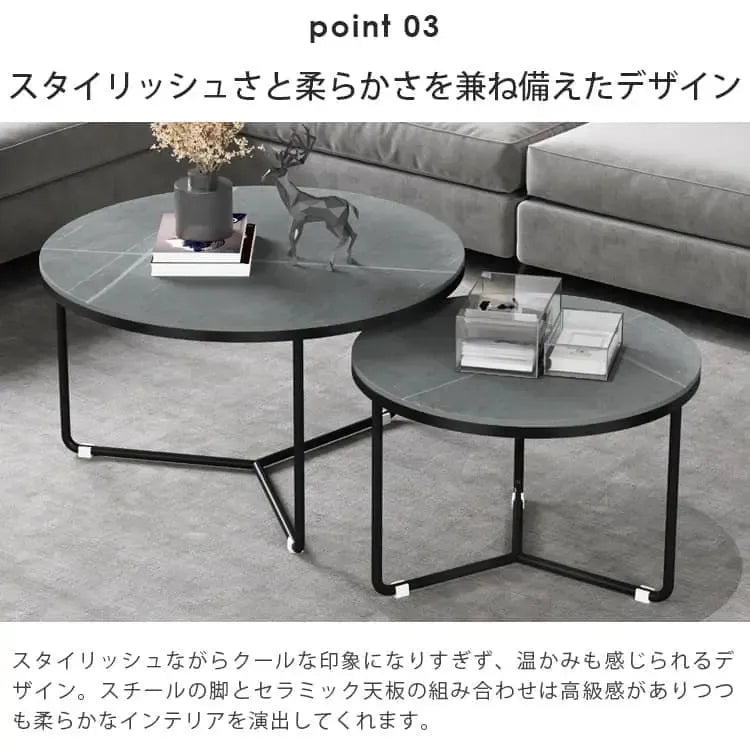 テーブル グレー＋ブラック グレー＋ゴールド ホワイト＋ブラック ホワイト＋ゴールド セラミック スチール fdn-001-cj-table