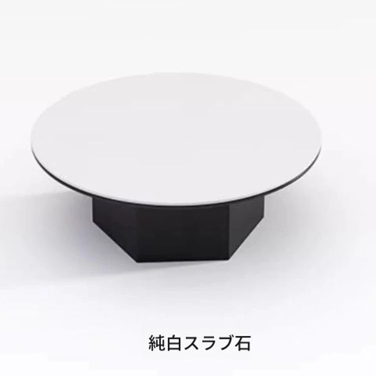 セラミック天板のモダンセンターテーブル – 多層板製、おしゃれで機能的なリビングアイテム fhmj-5045