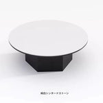 セラミック天板のモダンセンターテーブル – 多層板製、おしゃれで機能的なリビングアイテム fhmj-5045