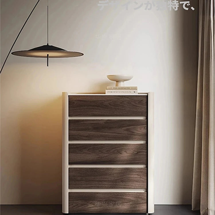 モダンデザイン多層板キャビネット｜セラミック＆PUレザー仕上げ｜収納力抜群のインテリア家具 fhx-4578