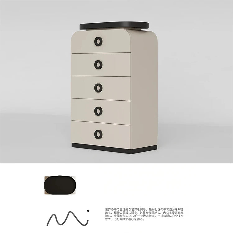 多機能 デザインキャビネット 多層板パイン製 おしゃれな収納家具 収納力抜群 リビング・寝室に最適 fjd-4739