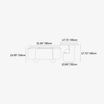 モダンデザインのセラミックセンターテーブル | エレガントなリビングルームに最適 fkb-4379