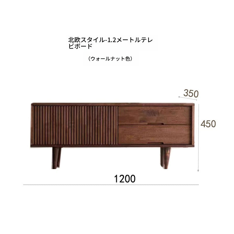 モダンデザインの木製テレビ台 - シンプルで洗練されたリビングルームの必需品！ fls-5336