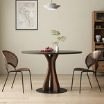 テーブル ホワイト ブラック カラー1 セラミック 無垢材 多層板 fmc-3759