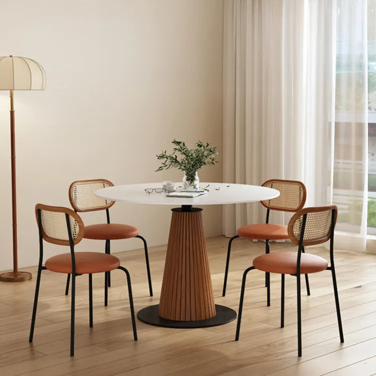 テーブル ホワイト ブラック セラミック 無垢材 多層板 fmc-3760