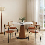 テーブル ホワイト ブラック セラミック 無垢材 多層板 fmc-3760