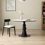 テーブル ホワイト ブラック カラー1 セラミック 無垢材 多層板 fmc-3762