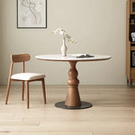 テーブル ホワイト ブラック カラー1 セラミック 無垢材 多層板 fmc-3762