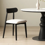 テーブル ホワイト ブラック カラー1 セラミック 無垢材 多層板 fmc-3762