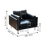 ソファー ブラック パイン 合皮 fmdgz-3709
