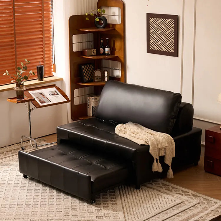 ソファー ブラック 無垢材 シリコンフィル 合皮 fmdgz-3712